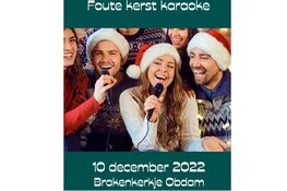 De Foute Kerst karaoke van Obdam